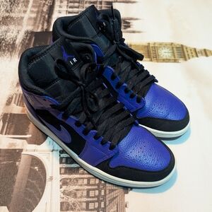 Nike Air Jordan 1 Retro "Mid Dark Concord" (2018) #554724-019 Men Size 9